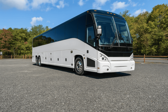 Gaithersburg Coach Bus Service 56 Passenger Charter Bus