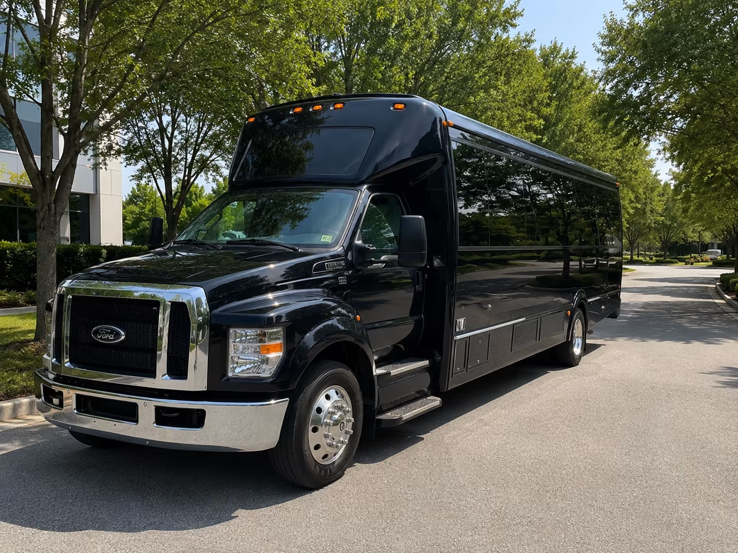 can i book a one way a round trip or a multi day package for a bus rental in gaithersburg