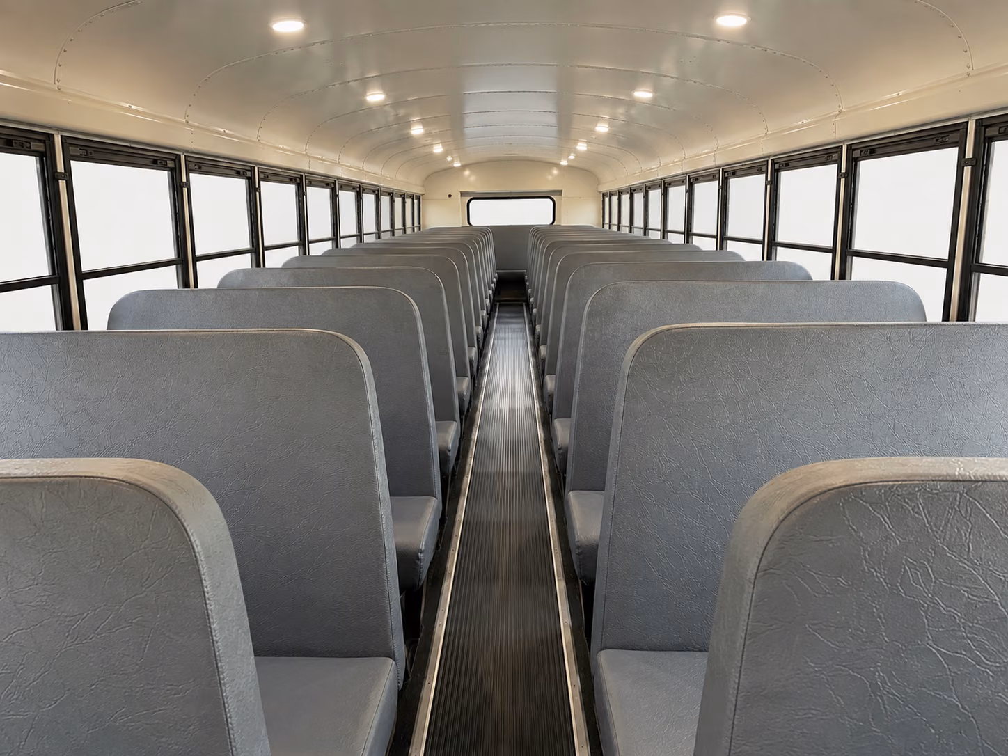 gaithersburg school bus inside