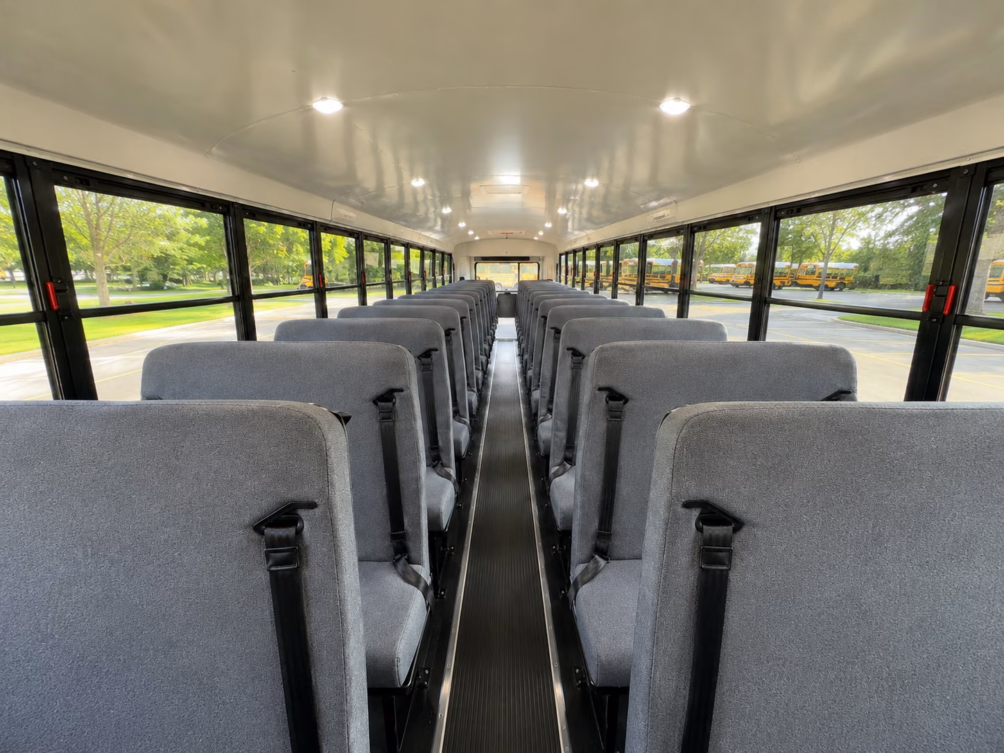 gaithersburg school bus interior