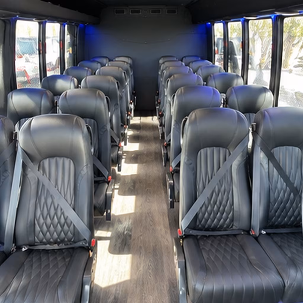 minibus rentals for gaithersburg rehearsal dinners and day before events
