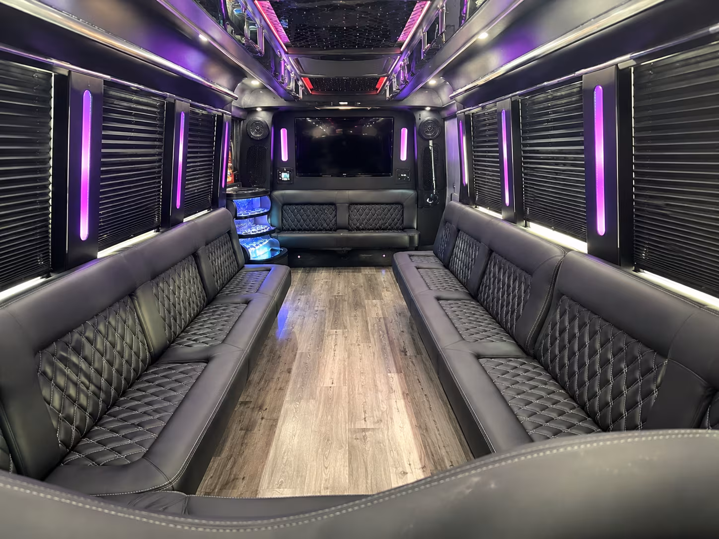prom dinner and pre party bus rentals around gaithersburg