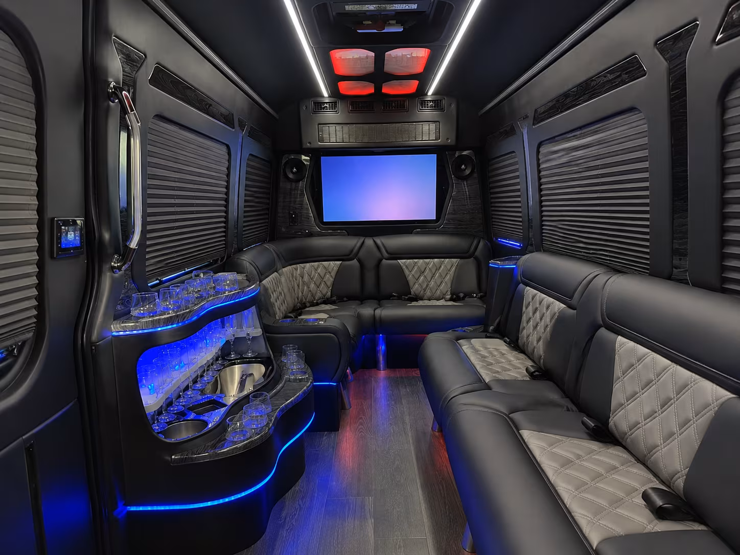 sprinter vans and small group prom rides in gaithersburg